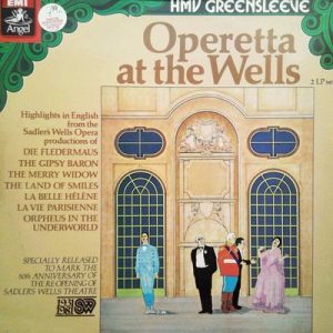 Sadler's Wells Orchestra - Operetta At The Wells