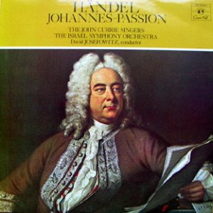 Georg Friedrich Handel - Johannes-Passion