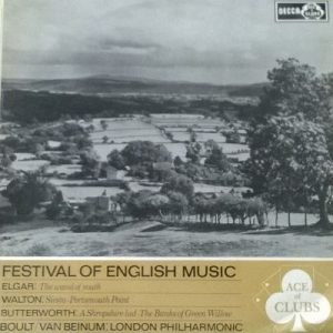 Sir Edward Elgar - Festival Of English Music