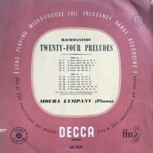 Dame Moura Lympany - Twenty-Four Preludes