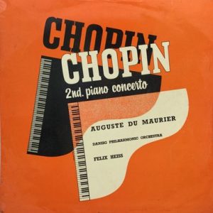 Auguste Du Maurier - Chopin 2nd. piano concerto