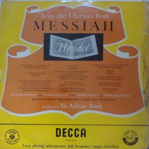 Georg Friedrich Handel - Arias And Choruses From Messiah